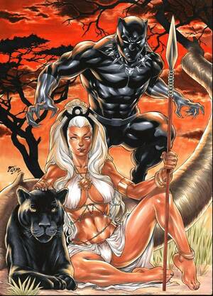 black queen marvel porn - Queen Black Panther Nude - 58 photo