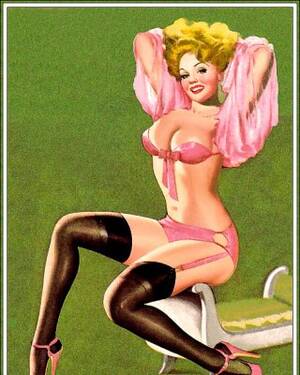 50s Pinup Sexy - Vintage Pin Up Porn Pics - PICTOA