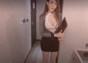 Asian Perfect Body - Beautiful asian teen with perfect body having passionate sex with her  co-worker