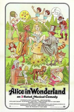 Alice In Wonderland Porn Movie - Classic Movie Poster - Alice in Wonderland Adult Art Print by Esoterica Art  Agency - Fine Art America