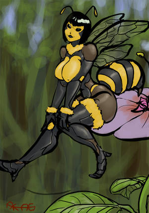 Anthro Flower Porn - BEEES by aka6