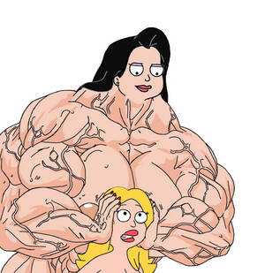 American Dad Muscle Porn - Francine Smith and Hayley Smith Female Only Hyper Muscles < Your Cartoon  Porn