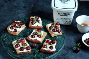 Anna Kou Porn - Dahi-Grape CanapÃ©s