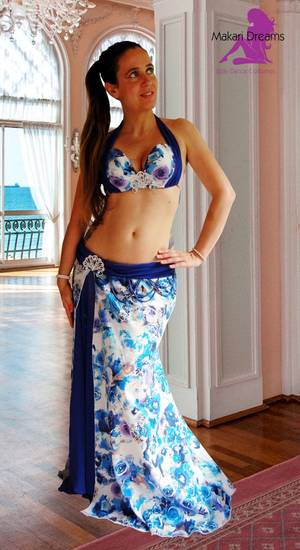 Arab Belly Dancer Natalia Porn - First model of Nasim collection of belly dance costumes for 2016 by Makari  Dreams, http