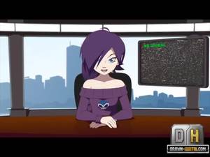 Busty Animated Porn - Busty Toon Bitch With Purple Hair Gets Kidnapped For Bad Sexual Tortures