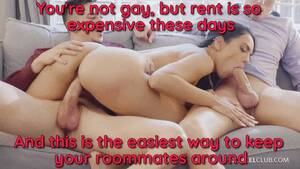 3some Porn Captions - Caption Couch Sex Roommate Threesome Porn GIF by sexocrates :  r/porngifforabiguy