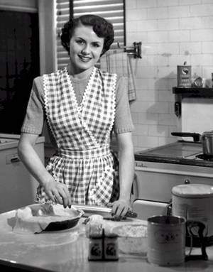 1950 Housewife Retro Kitchen Porn - 1950's home baker