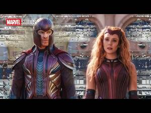 Magneto Scarlet Witch Porn - Scarlet Witch Movie Announcement Breakdown: Magneto, Doctor Doom and Marvel  Easter Eggs - YouTube