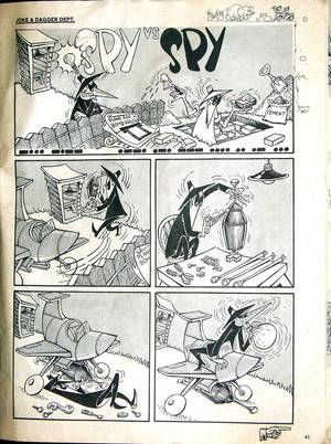 Mad Magazine Cartoon Porn - 1971 Spy vs Spy cartoon predicts bunker buster bomb in Mad Magazine