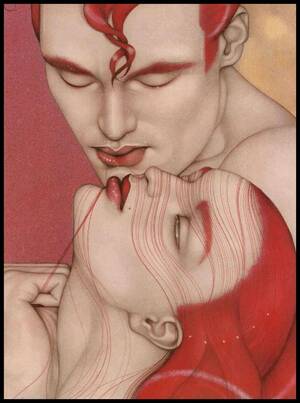 Androgynous Fantasy Porn - Fantasy Art Mel Odom Androgynous Art Deco Adult Fantasy - Etsy.de