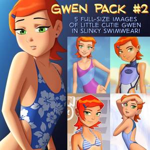 Gwen Tennyson Swimsuit Porn - Gwen Pack by DrewGardner on DeviantArt