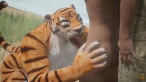 Anthro Tigress Porn - Wild Life / Tiger Furry Girl Catch its Prey - Pornhub.com