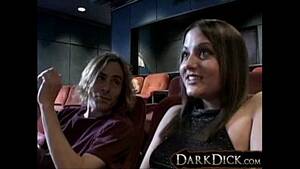 interracial theater - Nicole Parks Fucked by Black Man in Movie Theater Interracial - XVIDEOS.COM