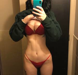 Lingerie Selfie - Hot selfie in red lingerie | SexPin.net â€“ Free Porn Pics and Sex Videos
