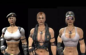 Mortal Kombat 9 Sonya Blade Porn - How would you react for that design for females? : r/MortalKombat
