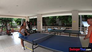 college ping pong table - SwingerThai.com - Ping pong amateur couple end up having dirty sex in the  shower - XVIDEOS.COM