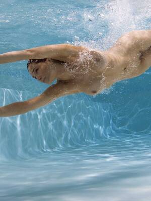 desi girl naked swiming - Nude Ice Swimming - 54 photos