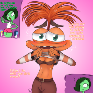 Inside Out Animated Porn - Rule34 - If it exists, there is porn of it / disgust (inside out), joy (inside  out), sadness (inside out) / 7944298