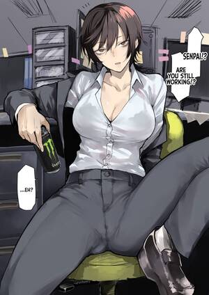 lady office - Nebusoku OL Onee-san | The Sleep Deprived Office Lady [Colorized] comic porn  | HD Porn Comics