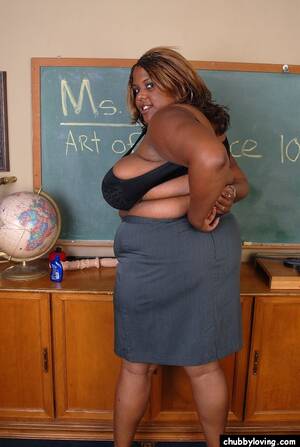 naked black bbw teacher - Mature ebony teacher SSBBW Winxx is undressing in the classroom -  PornPics.com