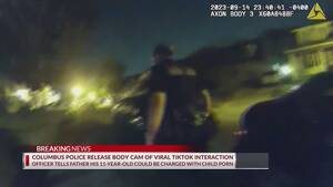 Columbus Porn - Body camera footage of Columbus police officer in viral video - YouTube