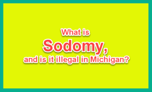 michigan drunk anal sex - What Is Sodomy? Are Michigan Sodomy Laws Illegal?