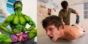 Hulk Porn Parody Xxx - Gay Porn Halloween: Reno Gold's Hulk Wanna Smash! And ColbyKnox's Dexter:  New Breed Gay Porn Parody