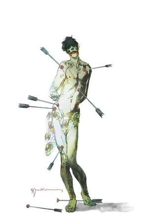 green arrow cartoon nude - Green Arrow #41 - The Joker by Bill Sienkiewicz *