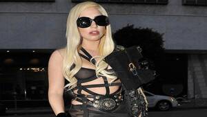 lady gaga tits videos - WATCH: Lady Gaga flashes breasts in crazy home video - India Today