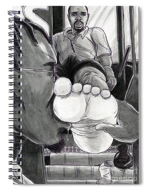 Feet Porn Art - Foot Fetish Spiral Notebook by Travis Jimmerson - Pixels