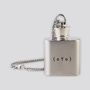 Jewelry Sex - Big Tits (oYo) Boobs Sexy Text Emoticon Flask Neck