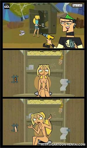 cartoon porn total drama series - Total Drama Gloryhole: Lindsay goes into toilet and â€“ what a surprise â€“  finds gloryhole in it! â€“ Total drama island Hentai
