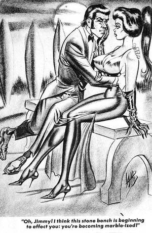 antique erotic toons - Cartoons by the inimitable Bill Ward. The printed cartoons are from CARTOON  PARADE, and are courtesy of scanner par excellence , Dave Miller.