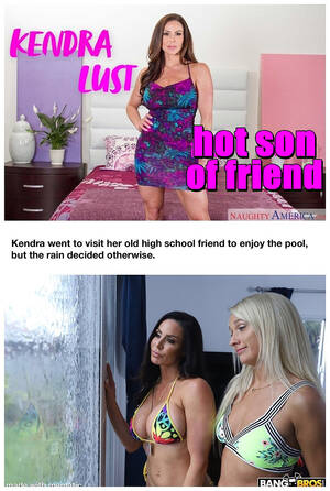 Kendra Lust Porn Captions - Hot son of friend - porn comics - Kendra Lust