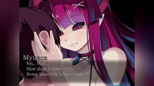hentai kissing lesbian succubhs - Demon succubus babe kissing and draining life - ASMR - Anime Porn Cartoon,  Hentai & 3D Sex