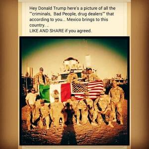 Mexican Military Porn - Mexicans in the U.S. Military. Fighting for your rights to be a racist,  ignorant pig. Viva Mexico! Viva America! â¤ï¸ðŸ’šâ¤ï¸ðŸ’šâ¤ï¸ðŸ’™â¤ï¸ðŸ’™â¤ï¸ Tumblr Porn