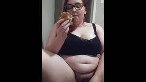 bbw fucking food - Sexy BBW Fucking herself while Weating Fast Food - Pornhub.com