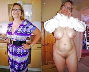 chubby mature nude before and after - Mature before and after porn pics