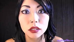 asian emo facial - Free Asian Goth Porn | PornKai.com