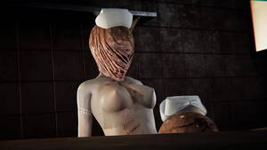 Horror Animated Porn - Halloween 3D Horror Porn - Silent Hill Nurses - Pussy licking and squirting  - XNXX.COM
