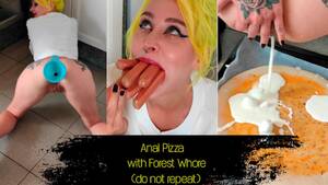 Extreme Anal Porn Trash - Anal Pizza with Forest Whore (prolapse, Messy, Filthy, Dirty, Enema) -  Pornhub.com