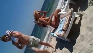 funny beach voyeur - Topless Beach Voyeur XXX Clip Featuring an Amazing Blonde Wife Slut Selfie  | AREA51.PORN