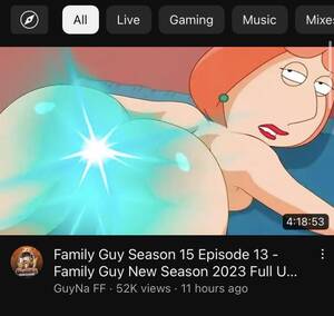 Family Guy Brian Butt Porn - These thumbnails are getting extreme : r/familyguy