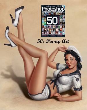 50s Pinup Sexy - Cheesecake Photos 50s and 60s | 50s Pin-Up Art - Advanced Photoshop Issue 50