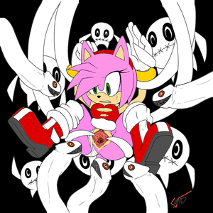 Amy Rose Tentacle Porn - Rule 34 - amy rose anthro anus boo (sonic) boots bound breasts clothes  crying female front view fur furry furry only green eyes hedgehog imminent  rape marthedog partially clothed pussy sega short
