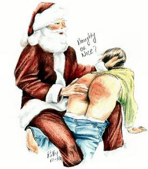 christmas spanking - 