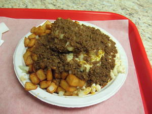 nasty asian food porn - New York: Garbage plate