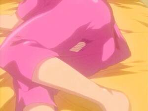 Anime Pajama Porn - Auburn haired anime babe erotic dance pinkish pajama and playing with her  round bra-stuffers | GRLS Video