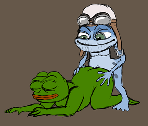 anal frog - Rule 34 - 2boys anal couple crazy frog from behind gay male meme multiple  boys pepe the frog what yaoi | 1903210