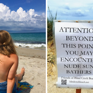 american naturists beach sex - This Florida Nude Beach Is Ranked One Of The Best In The US & It Allows  Kids - Narcity